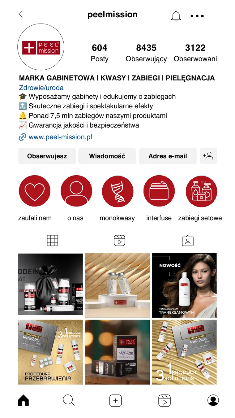 Profil peelmission po nowej odsłonie
