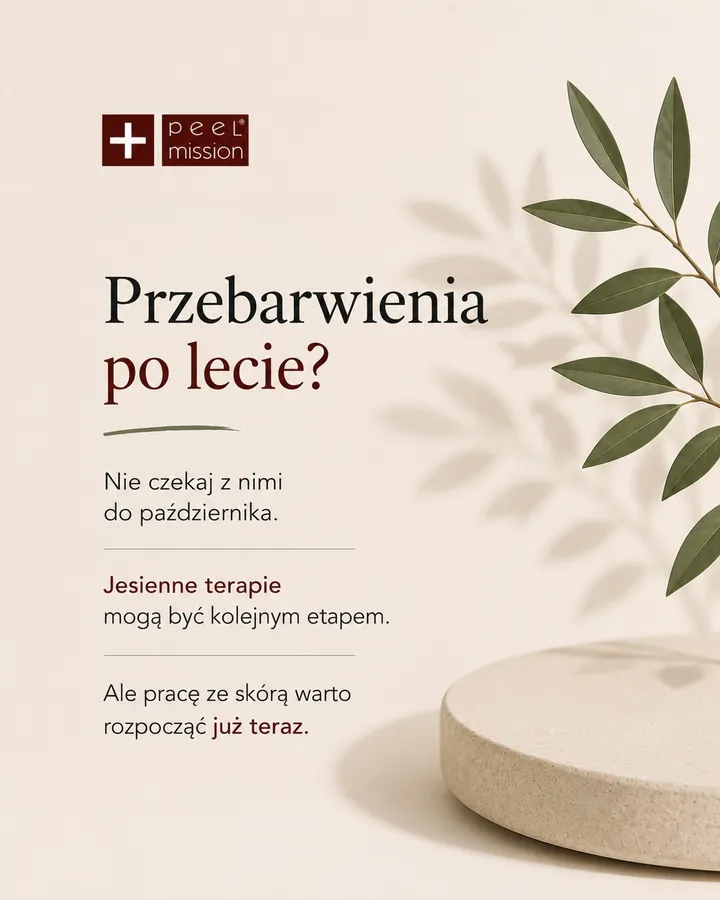 Przebarwienia po lecie – slajd 1 z 8