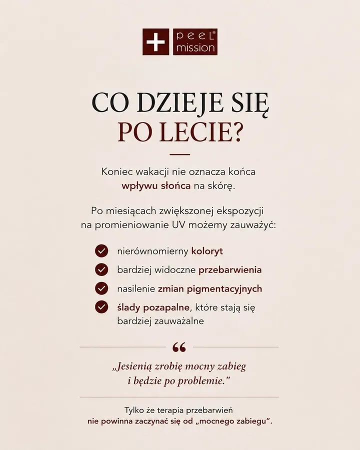 Przebarwienia po lecie – slajd 2 z 8